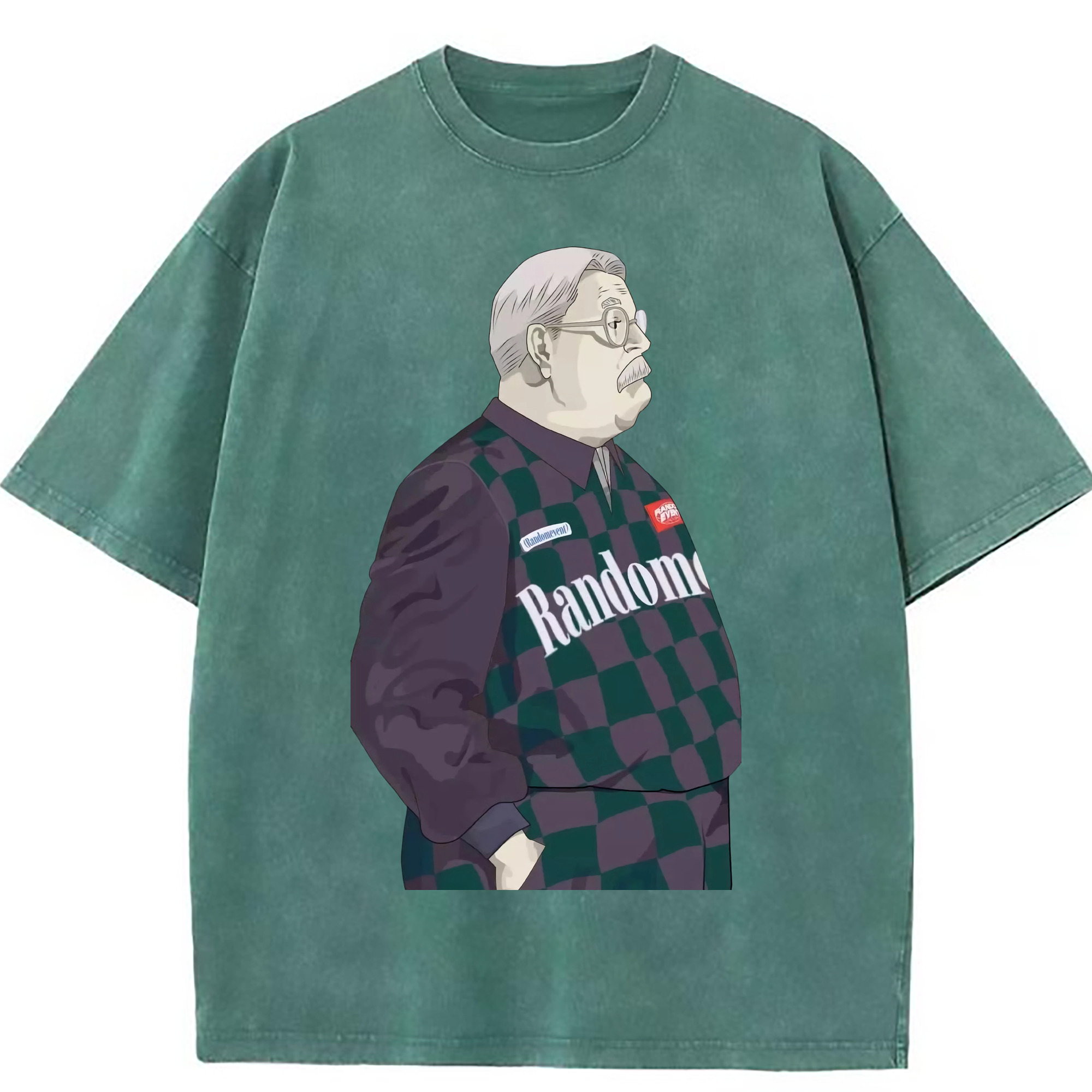 （画像用） SLAM DUNK／スラムダンク 綿100% ヴィンテージ風 半袖Tシャツ（フロントプリント）